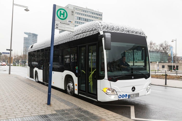 Mercedes Benz Citaro mit elektrischem Antrieb (Bild: Daimler)