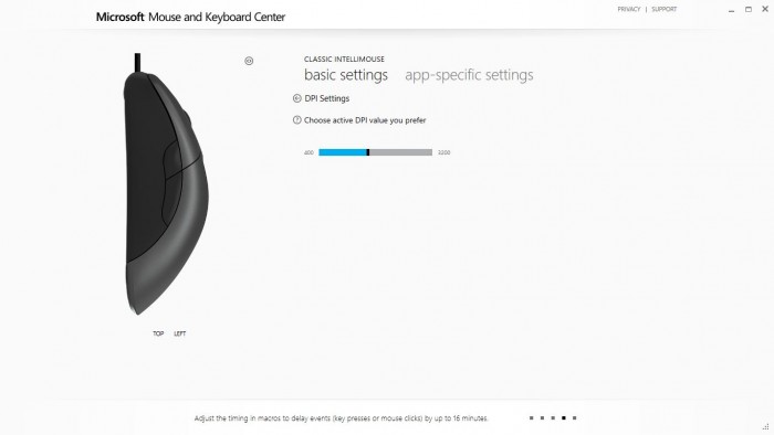 Hier lassen sich unter anderem die dpi-Einstellungen &auml;ndern. (Bild: Microsoft/Screenshot: Golem.de)