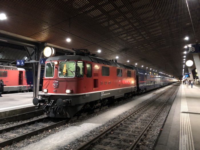 Unser Nightjet wird gerade bereitgestellt. (Bild: Andreas Sebayang/Golem.de)