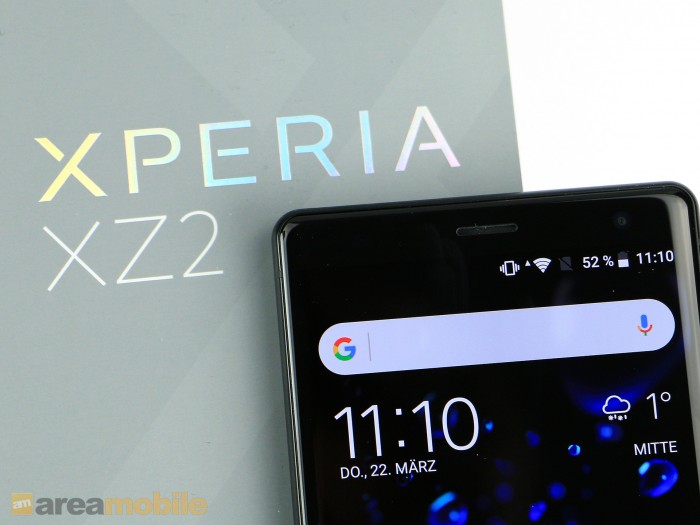 Sonys Xperia XZ2 (Bild: Areamobile)