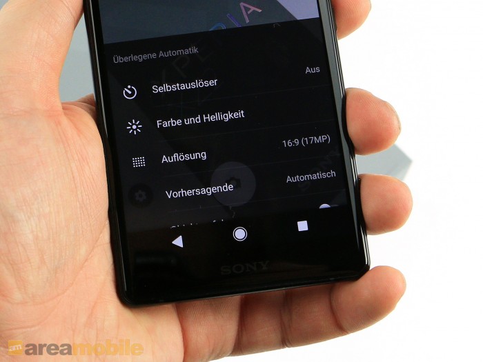 Sonys Xperia XZ2 (Bild: Areamobile)