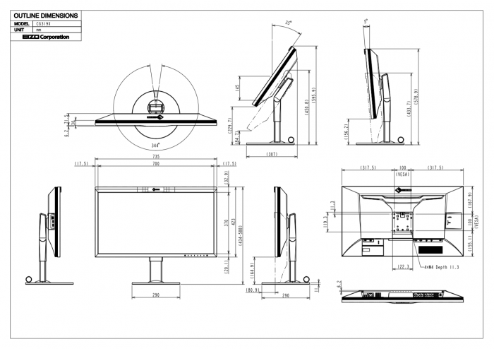 Eizo Coloredge CG319X (Bild: Eizo)