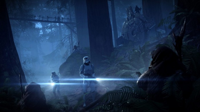 Ewok auf Endor in Star Wars Battlefront 2 (Bild: EA)