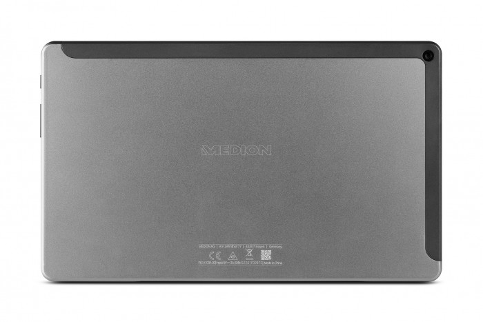 Das Tablet hat ein Metallgehäuse, im Inneren arbeitet ein Snapdragon 430. (Bild: Medion)