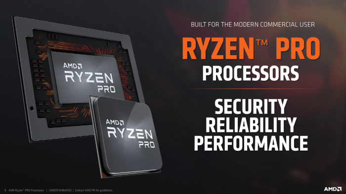 AMDs Vorstellung von Ryzen Pro und Ryzen Pro Mobile (Bilder: AMD)