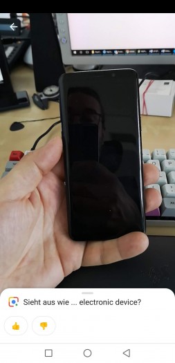 Bei manchen Objekten ist die Erkennung noch etwas unspezifisch. (Screenshot: Golem.de)