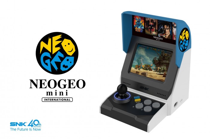Die f&uuml;r Europa und die USA gedachte Version des Neo Geo Mini. (Bild: SNK)