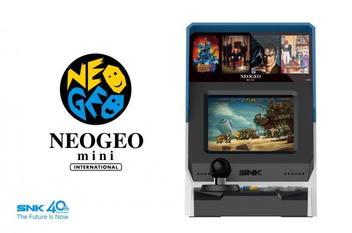 Die f&uuml;r Europa und die USA gedachte Version des Neo Geo Mini. (Bild: SNK)