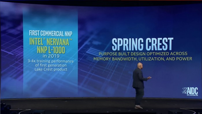 Nervana auf der AI Devcon (Bild: Intel)