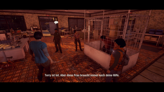 Nur selten gibt es einfache Zwischensequenzen, mit denen die Handlung vorangetrieben wird (Xbox-One-Version). (Bild: Microsoft/Screenshot: Golem.de)