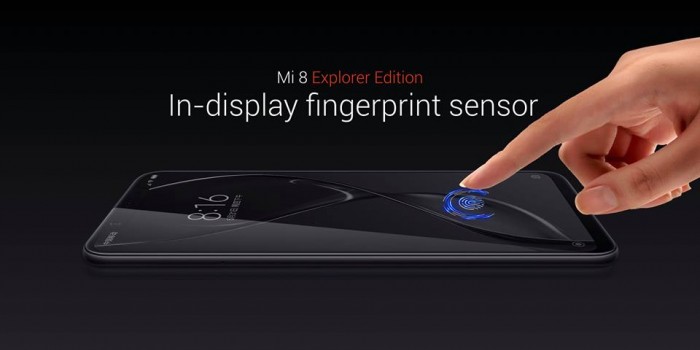 Die etwas teurere Explorer Edition hat einen im Display eingebauten Fingerabdrucksensor. (Bild: Xiaomi)
