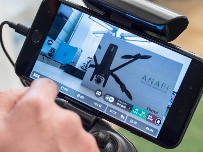 Die neue App Freeflight 6 erscheint exklusiv f&uuml;r die Anafi. (Foto: Martin Wolf/Golem.de)