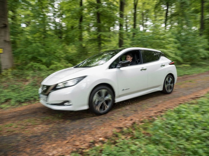 Test im Taunus: Golem.de fährt den Nissan Leaf. (Bild: Martin Wolf/Golem.de)