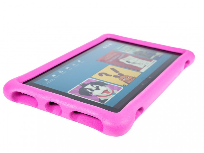 Fire HD 10 Kids Edition hat einen Gummischutz (Bild: Martin Wolf/Golem.de)
