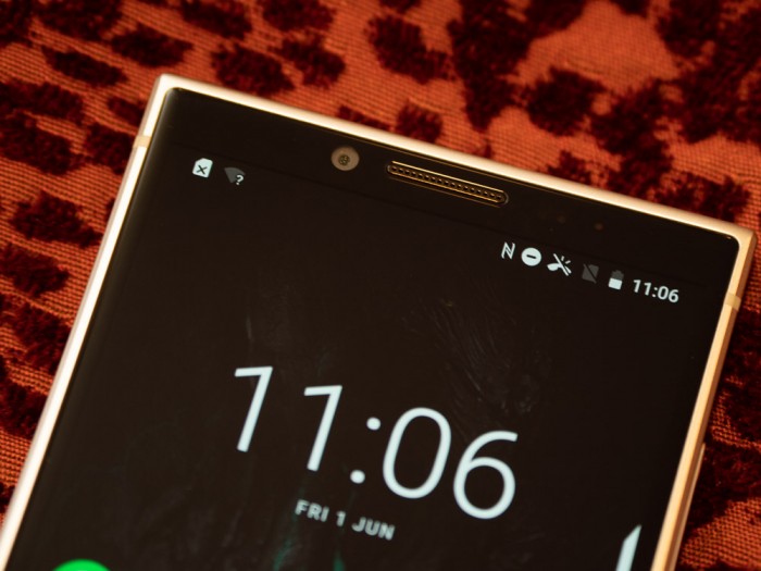Vorne hat das Key 2 eine 8-Megapixel-Kamera. (Bild: Martin Wolf/Golem.de)