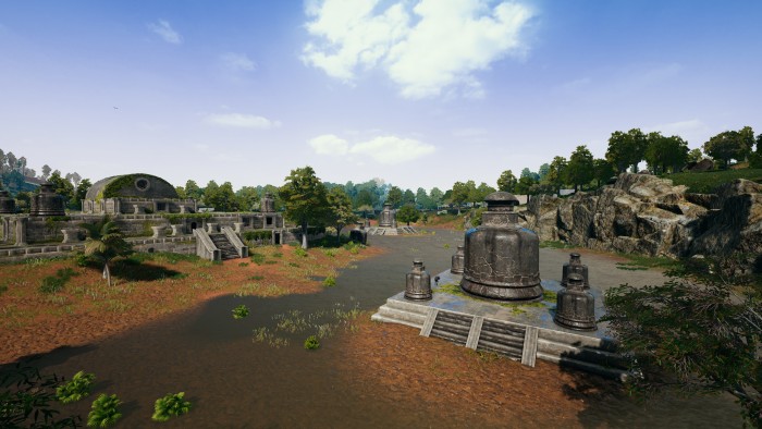 Impressionen von Sanhok (Bild: Bluehole, Screenshot: Marc Sauter/Golem.de) 
