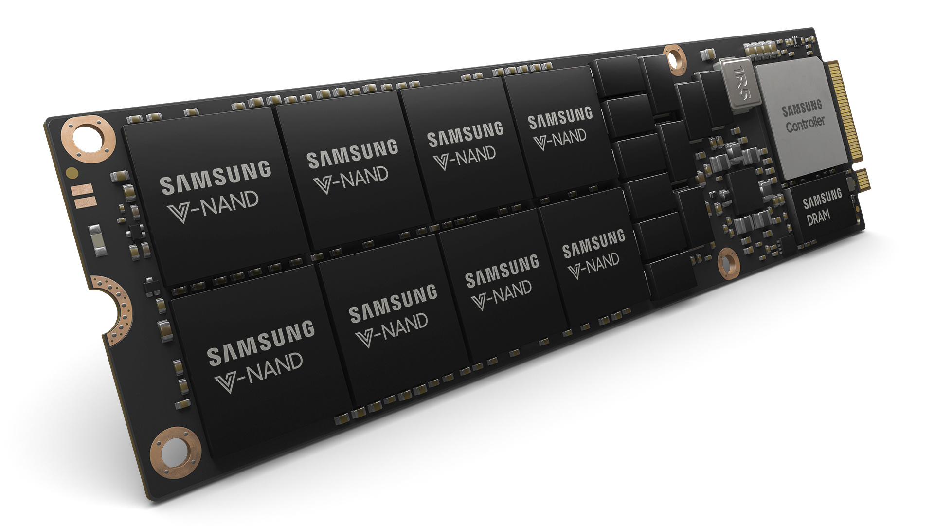 PM983: Samsung bringt SSD im M.3-Format mit 8 TByte - Golem.de