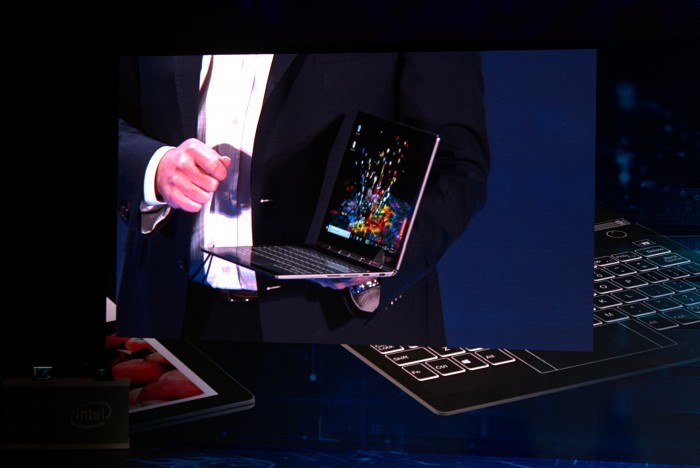 Auch Lenovo hat ein ähnliches Konzept vorgestellt. (Bild: Marc Sauter/Golem.de)