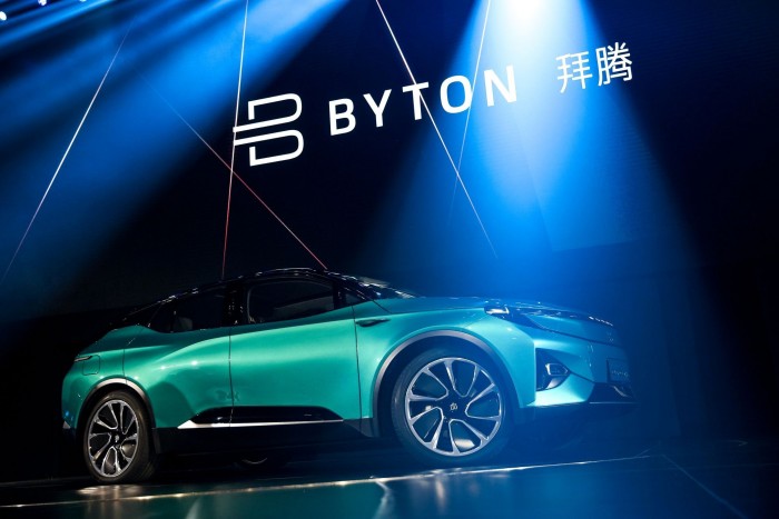 Byton will das Elektro-SUV Ende 2019 ausliefern. (Bild: Byton)