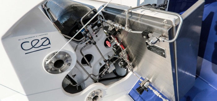 Wasserstoff-Speichersystem (Quelle: Energy Observer).