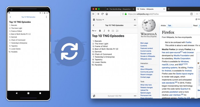 Notes für Firefox (Bild: Mozilla)