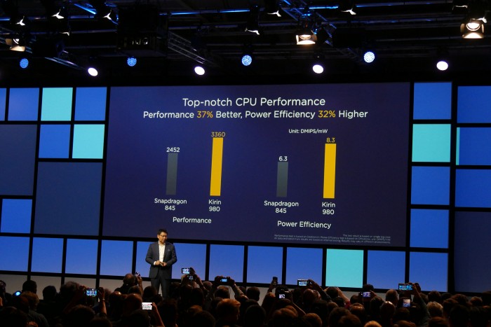 Huawei-Präsentation zum Kirin 980 (Bild: Marc Sauter/Golem.de)