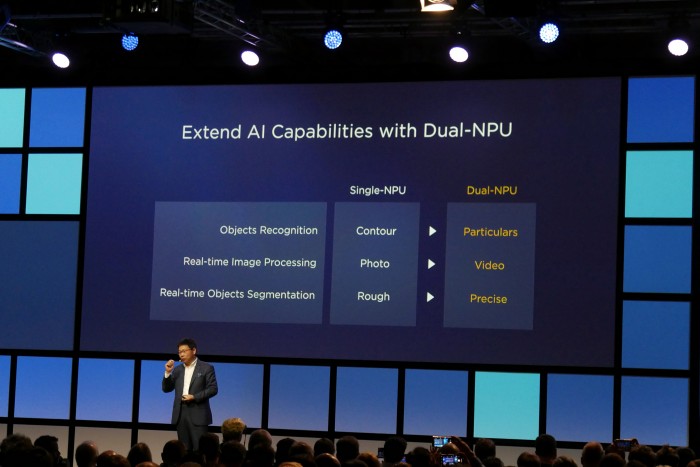 Huawei-Präsentation zum Kirin 980 (Bild: Marc Sauter/Golem.de)