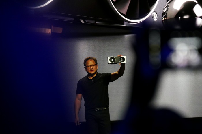 Nvidia stellt die Geforce RTX vor. (Bild: Marc Sauter/Golem.de)