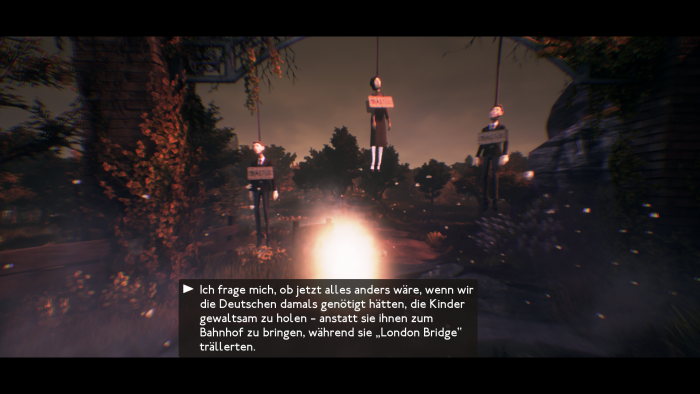 Der Zweite Weltkrieg spielt in We Happy Few eine größere Rolle. (Bild: Compulsion Games/Screenshot: Golem.de)
