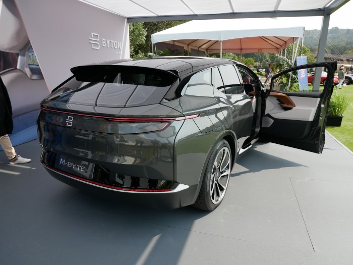 Byton betrachtete seine Autos als Smart Devices. (Foto: Dirk Kunde)