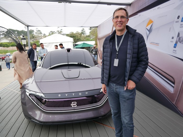 Daniel Kirchert, President und einer der zwei Gründer von Byton (Foto: Dirk Kunde)