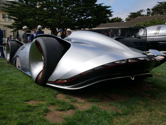 Das Auto hat extravagante Formen ... (Bild: Dirk Kunde)