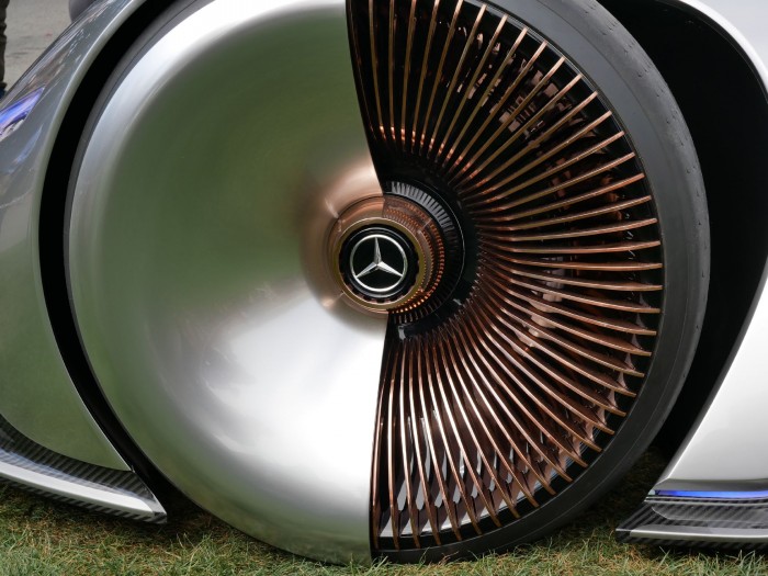 Auch die Räder sind extravagant. (Bild: Dirk Kunde)