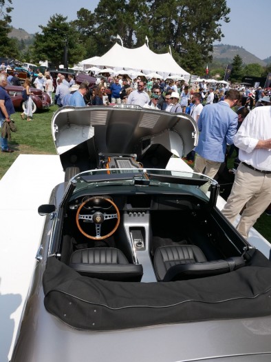 Die Briten stellten in Kalifornien den E-Type vor, ... (Bild: Dirk Kunde)