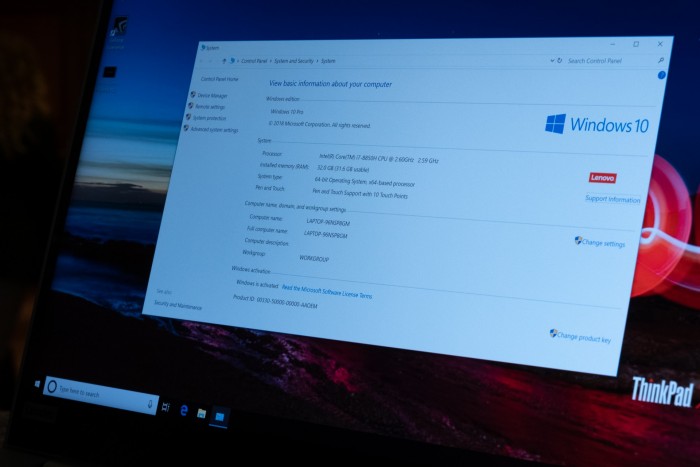 Thinkpad X1 Extreme (Bild: Michael Wiezcorek/Golem.de)