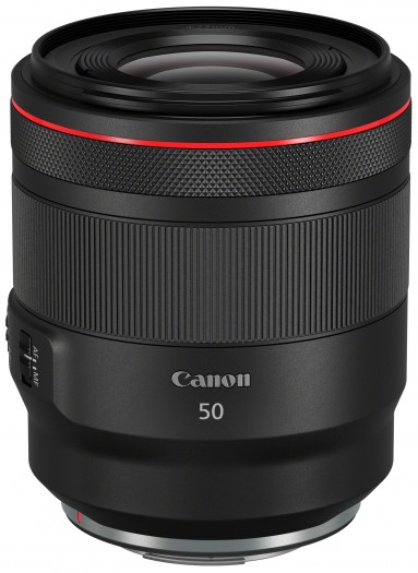 Das neue 50-mm-Objektiv (Bild: Canon)