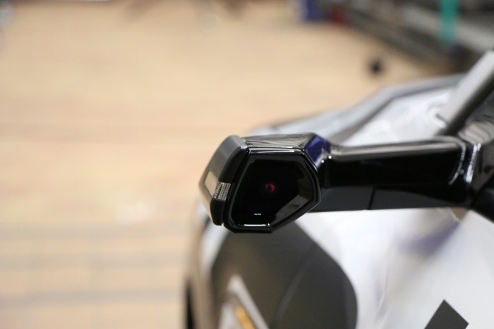 Der E-Tron hat nur noch eine Kamera als Außenspiegel. (Foto: Friedhelm Greis/Golem.de)