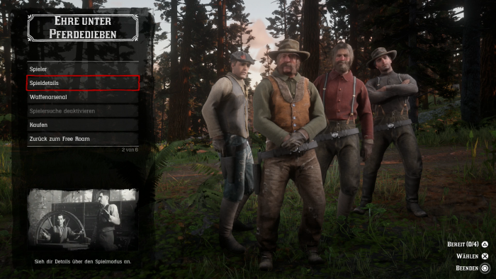 Gemeinsam mit diesen Gesellen absolvieren wir die erste Koop-Mission. (Bild: Rockstar Games/Screenshot: Golem.de)