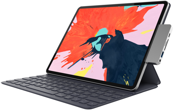 Hyperdrive-Dock für das iPad Pro 2018 (Bild: Sanho)