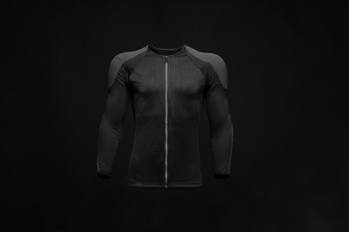 Die Jacke warnt per Vibration vor Gefahren. (Bild: Arc)