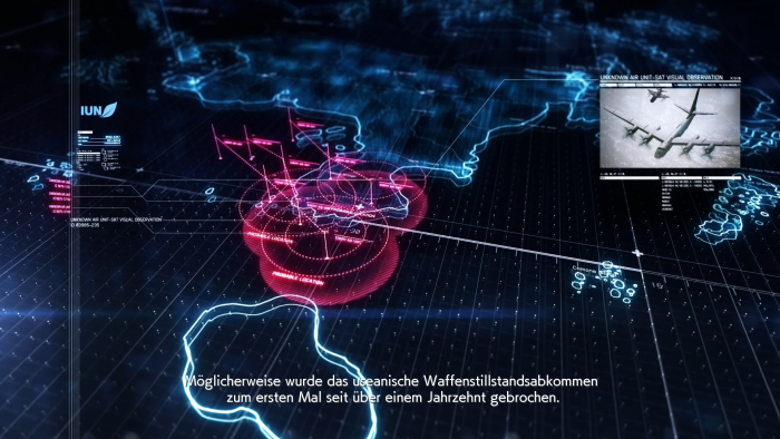 Die Einsatzbesprechungen laufen auf einer interaktiven Karte ab. (Bild: Bandai Namco/Screenshot: Golem.de)