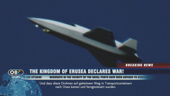 Drohnen spielen eine wichtige Rolle in der Kampagne. (Bild: Bandai Namco/Screenshot: Golem.de)