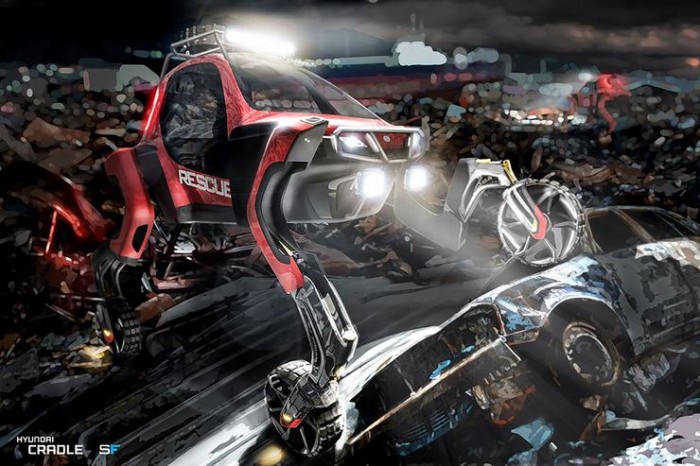 Hyundai Konzeptfahrzeug Elevate (Bild: Hyundai)