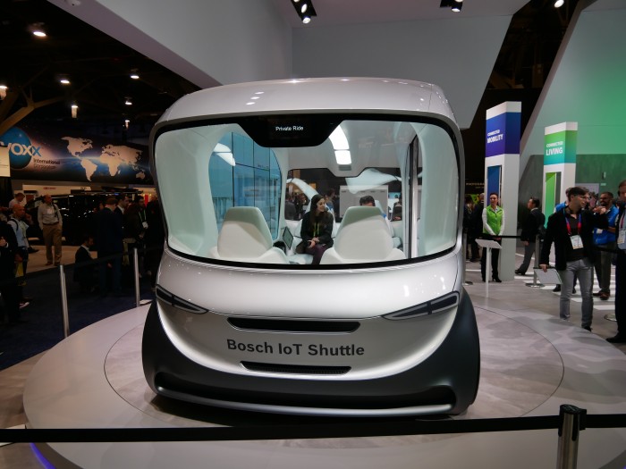 Bosch IOT-Shuttle (Foto: Dirk Kunde)