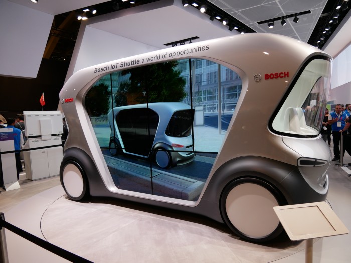 Bosch IOT-Shuttle (Foto: Dirk Kunde)