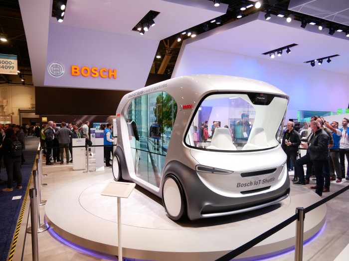 Bosch IOT-Shuttle (Foto: Dirk Kunde)