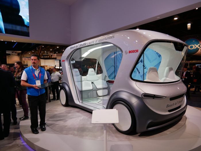 Bosch IOT-Shuttle (Foto: Dirk Kunde)