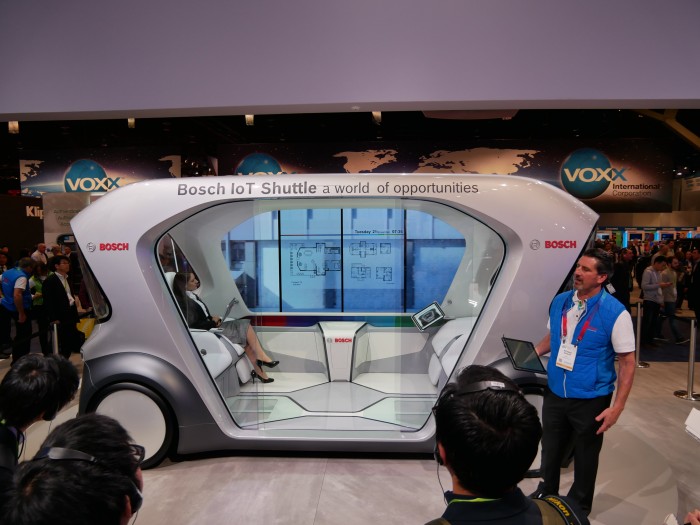 Bosch IOT-Shuttle (Foto: Dirk Kunde)