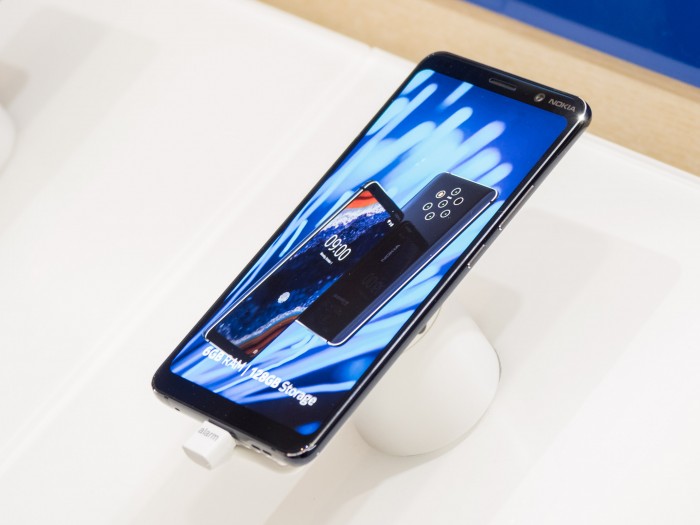 HMD Global hat auf dem MWC 2019 das Nokia 9 Pureview vorgestellt. (Bild: Martin Wolf/Golem.de)