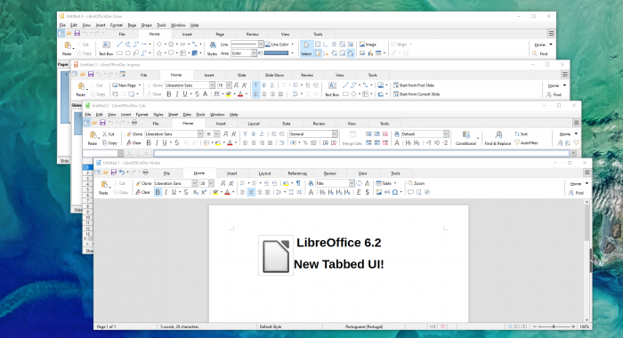 Die neuen Designs in Libreoffice (Bild: Document Foundation)